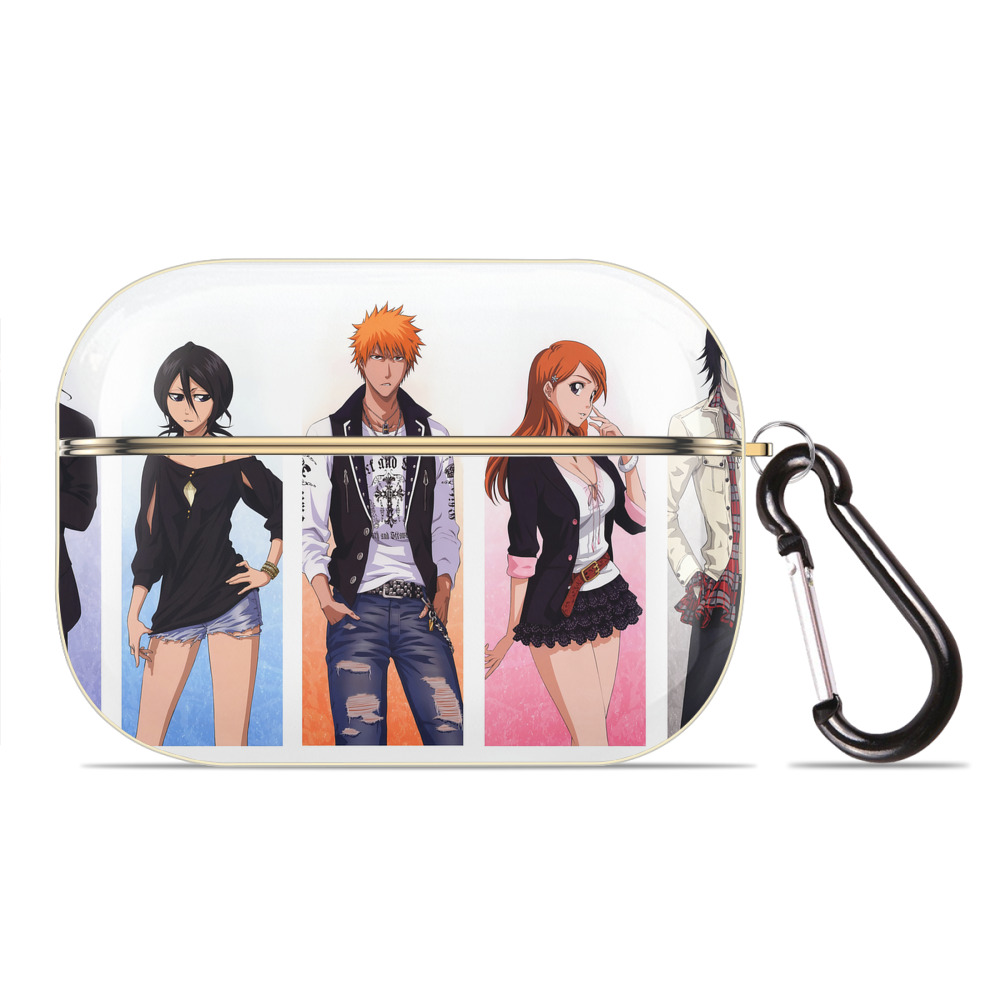 （画像用） ブリーチ BLEACH 【AirPods Pro用】ハードシェル保護ケース｜耐衝撃・防指紋・カラビナ付き商品仕様