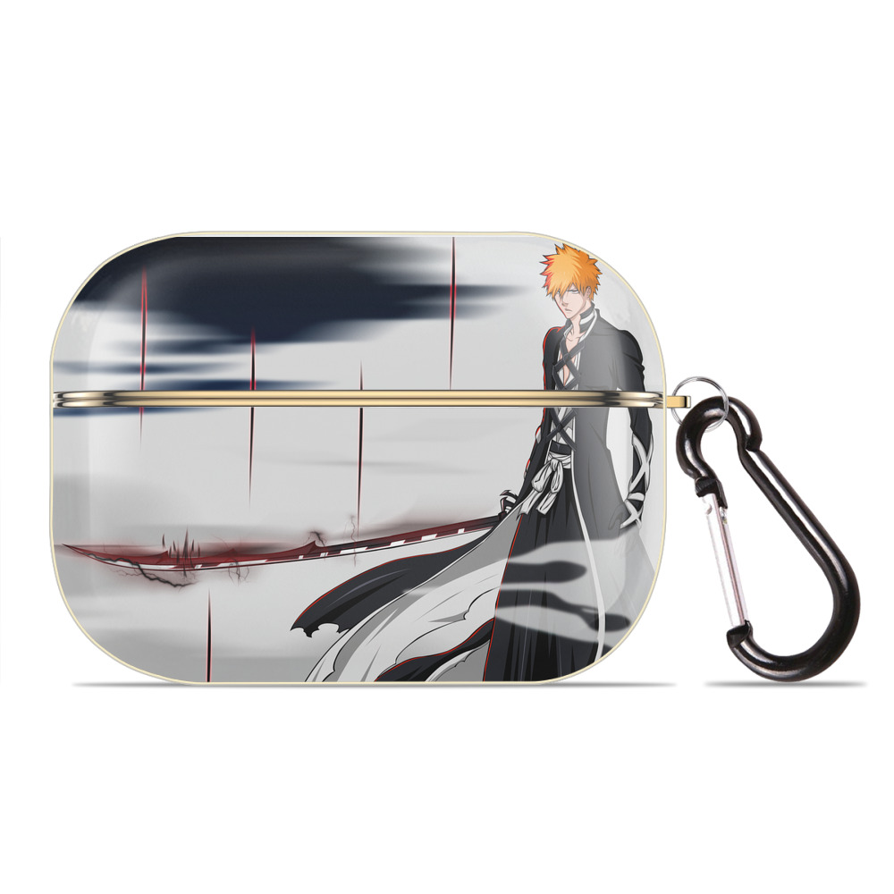 （画像用） ブリーチ BLEACH 【AirPods Pro用】ハードシェル保護ケース｜耐衝撃・防指紋・カラビナ付き商品仕様