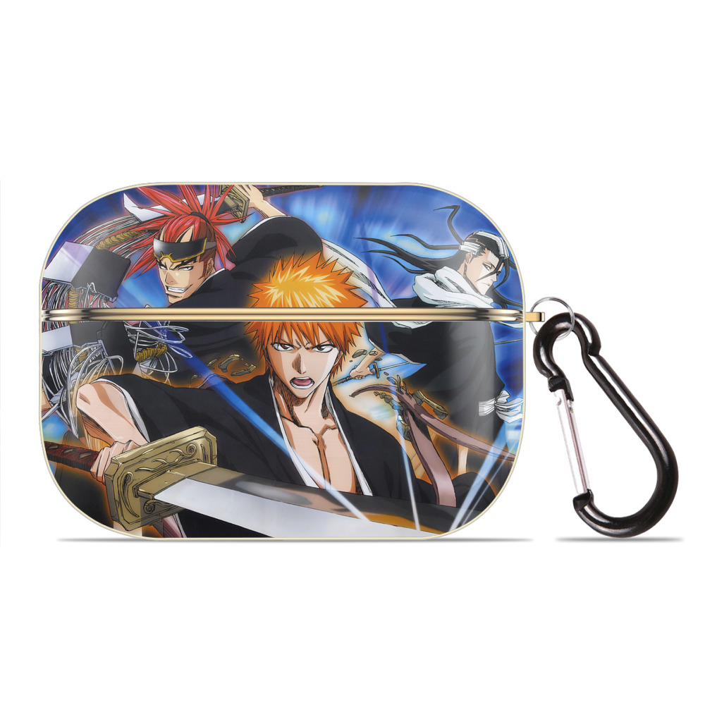 （画像用） ブリーチ BLEACH 【AirPods Pro用】ハードシェル保護ケース｜耐衝撃・防指紋・カラビナ付き商品仕様