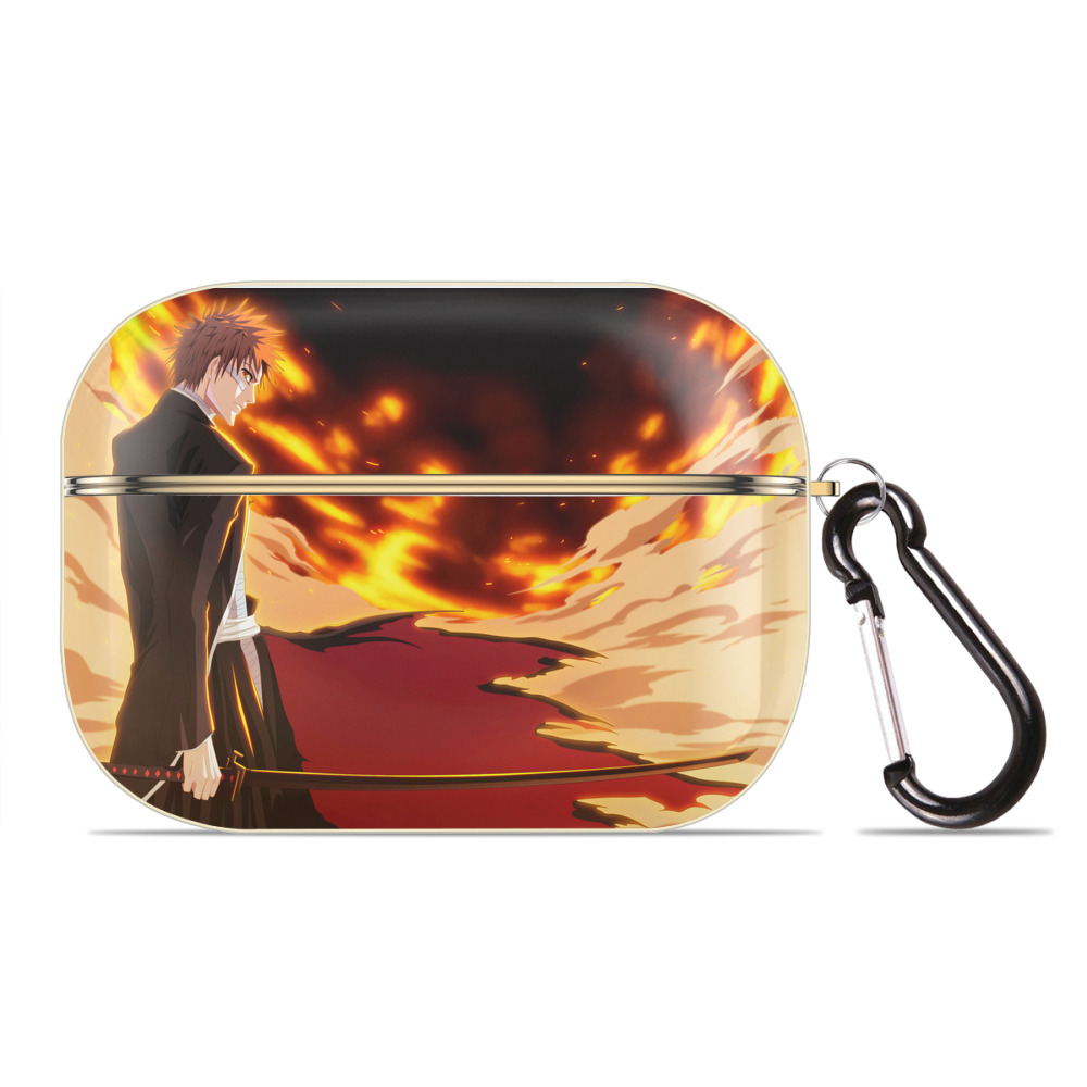 （画像用） ブリーチ BLEACH 【AirPods Pro用】ハードシェル保護ケース｜耐衝撃・防指紋・カラビナ付き商品仕様