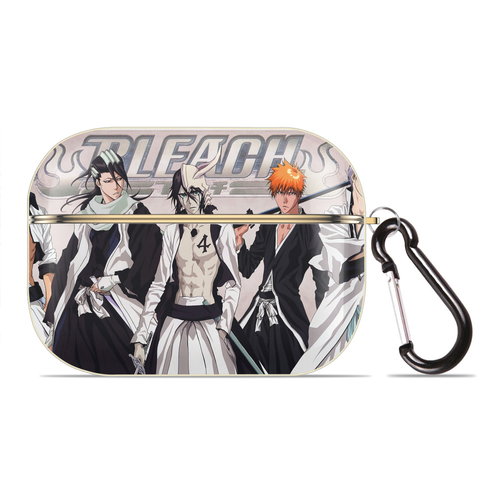 （画像用） ブリーチ BLEACH 【AirPods Pro用】ハードシェル保護ケース｜耐衝撃・防指紋・カラビナ付き商品仕様
