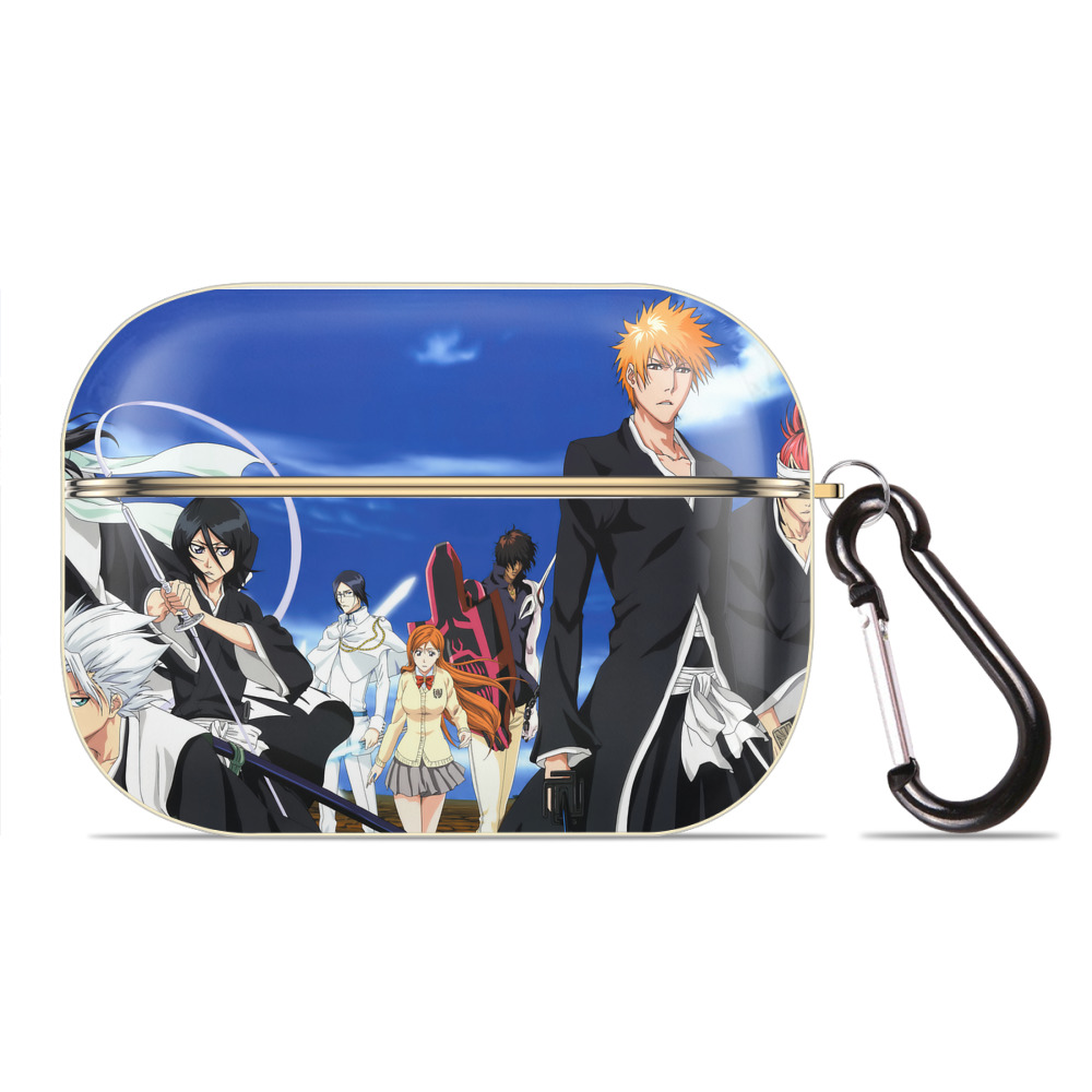 （画像用） ブリーチ BLEACH 【AirPods Pro用】ハードシェル保護ケース｜耐衝撃・防指紋・カラビナ付き商品仕様