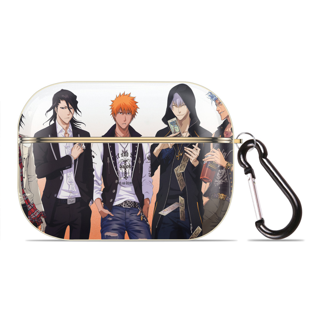 （画像用） ブリーチ BLEACH 【AirPods Pro用】ハードシェル保護ケース｜耐衝撃・防指紋・カラビナ付き商品仕様