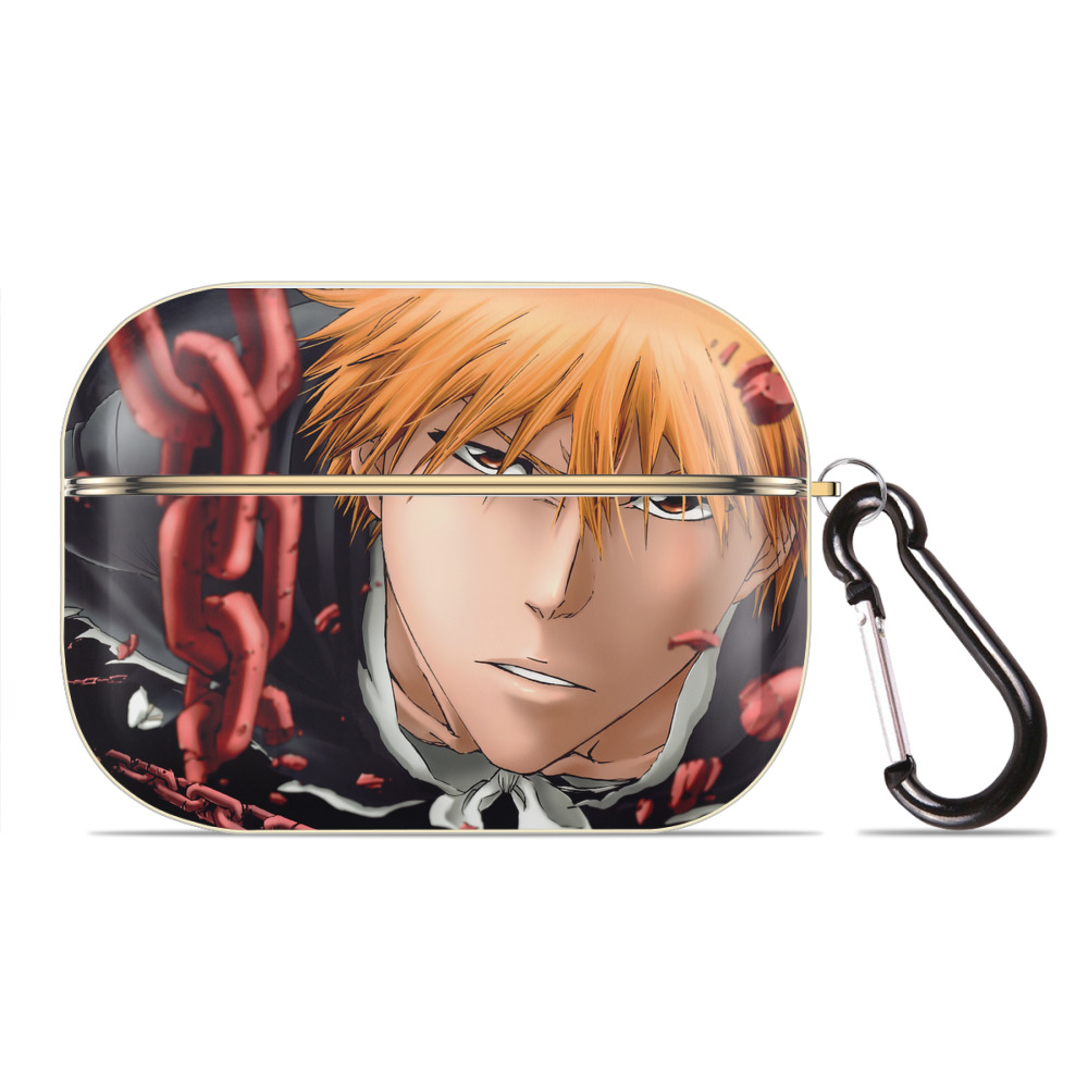 （画像用） ブリーチ BLEACH 【AirPods Pro用】ハードシェル保護ケース｜耐衝撃・防指紋・カラビナ付き商品仕様