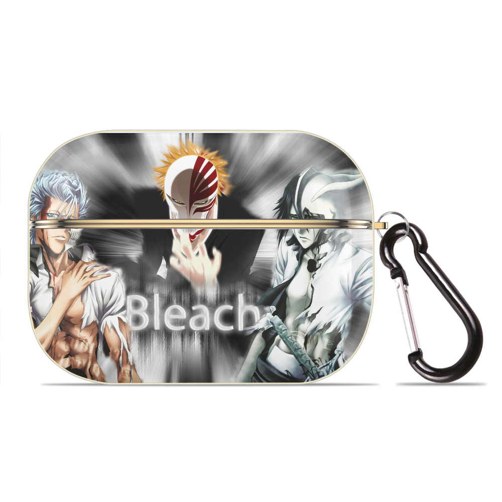 （画像用） ブリーチ BLEACH 【AirPods Pro用】ハードシェル保護ケース｜耐衝撃・防指紋・カラビナ付き商品仕様