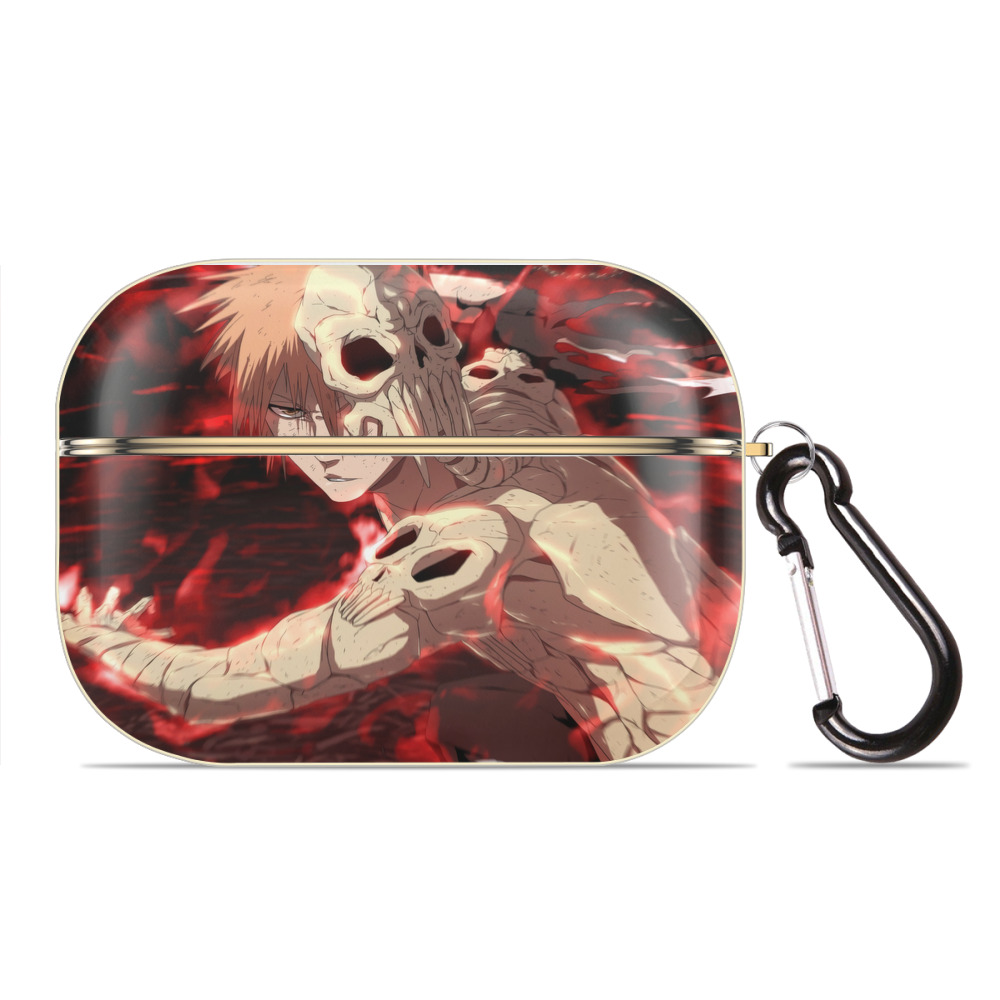 （画像用） ブリーチ BLEACH 【AirPods Pro用】ハードシェル保護ケース｜耐衝撃・防指紋・カラビナ付き商品仕様
