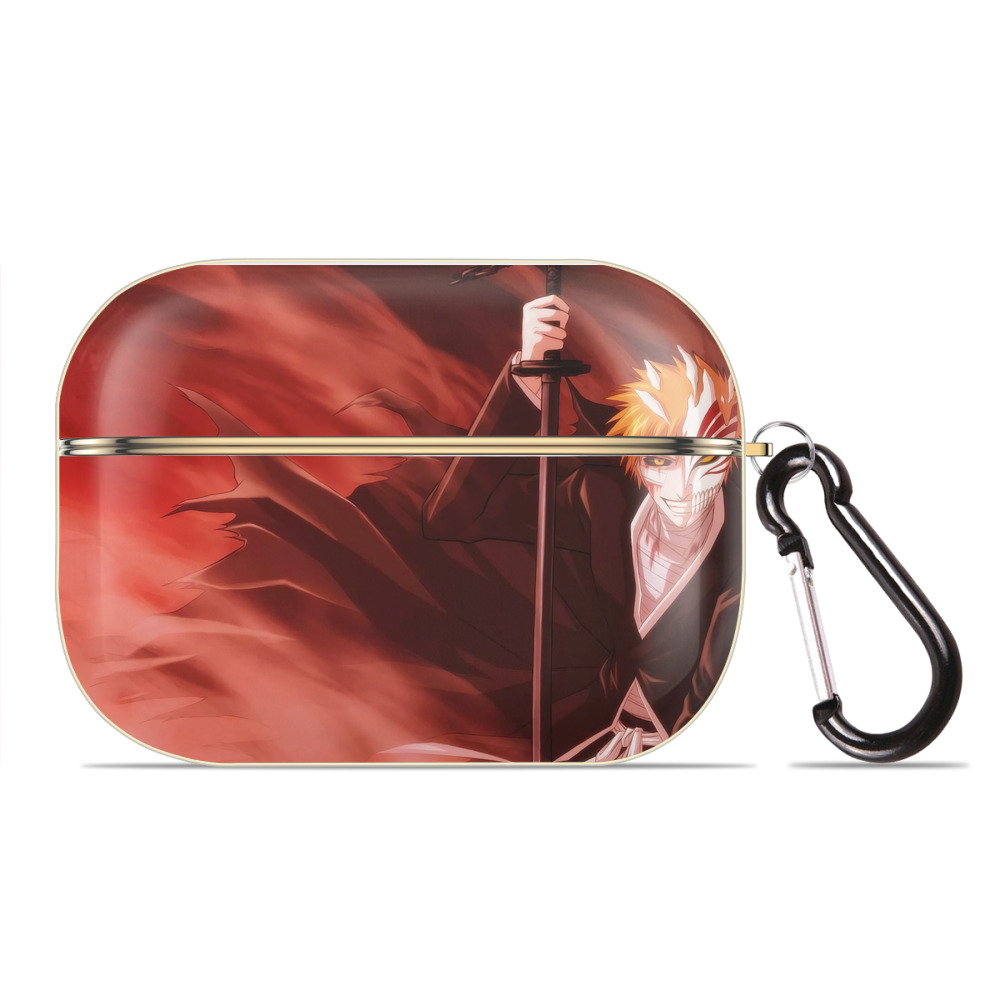 （画像用） ブリーチ BLEACH 【AirPods Pro用】ハードシェル保護ケース｜耐衝撃・防指紋・カラビナ付き商品仕様
