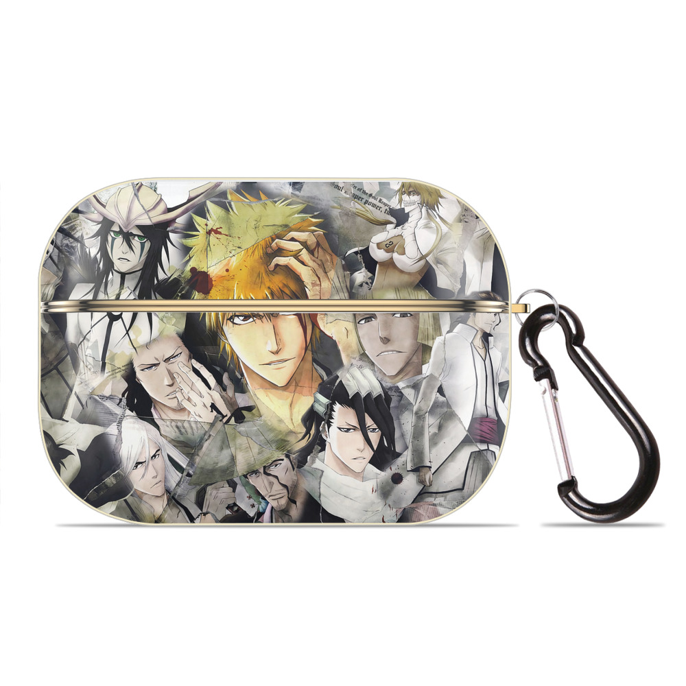 （画像用） ブリーチ BLEACH 【AirPods Pro用】ハードシェル保護ケース｜耐衝撃・防指紋・カラビナ付き商品仕様