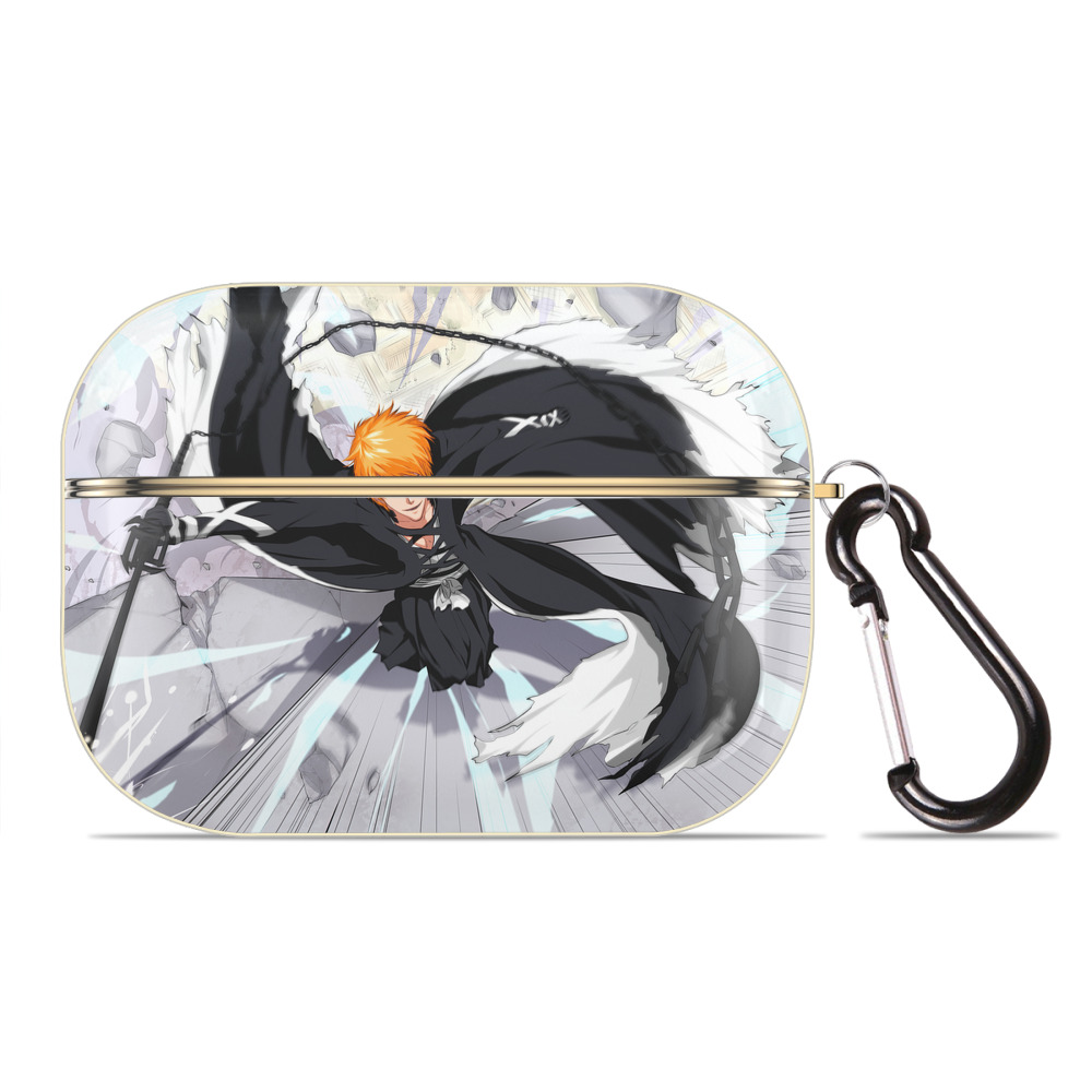 （画像用） ブリーチ BLEACH 【AirPods Pro用】ハードシェル保護ケース｜耐衝撃・防指紋・カラビナ付き商品仕様