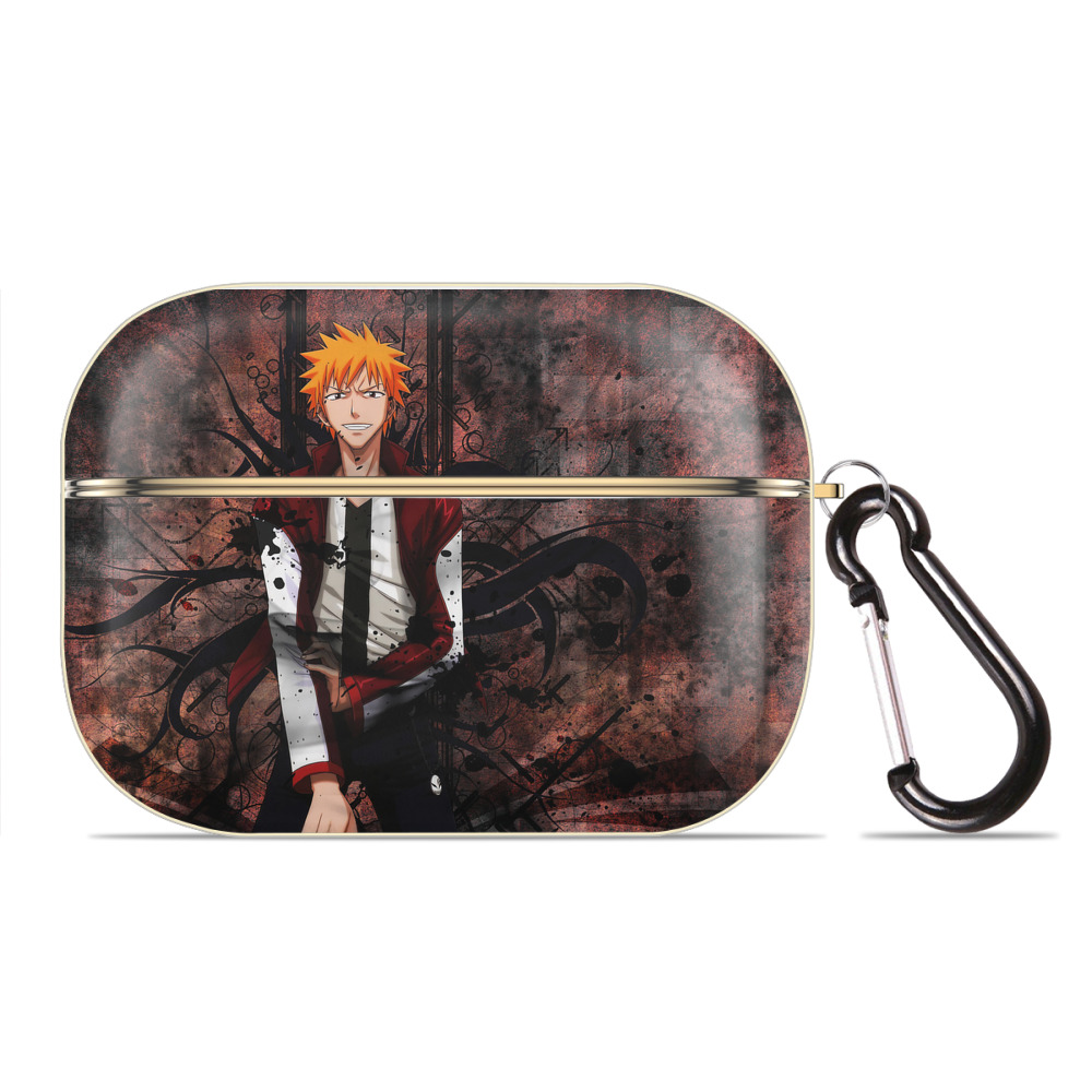 （画像用） ブリーチ BLEACH 【AirPods Pro用】ハードシェル保護ケース｜耐衝撃・防指紋・カラビナ付き商品仕様