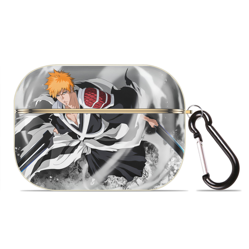 （画像用） ブリーチ BLEACH 【AirPods Pro用】ハードシェル保護ケース｜耐衝撃・防指紋・カラビナ付き商品仕様