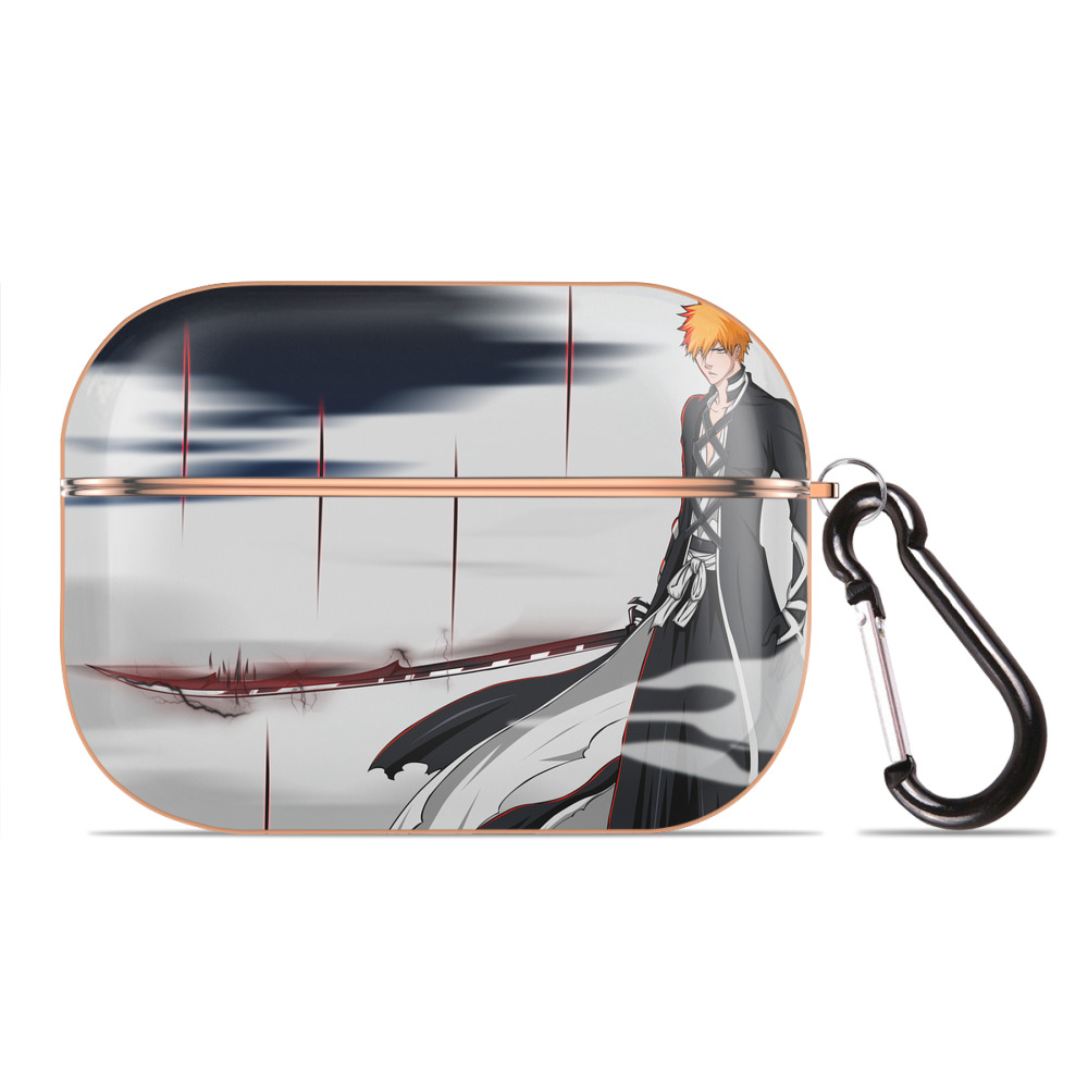 （画像用） ブリーチ BLEACH 【AirPods Pro用】ハードシェル保護ケース｜耐衝撃・防指紋・カラビナ付き商品仕様