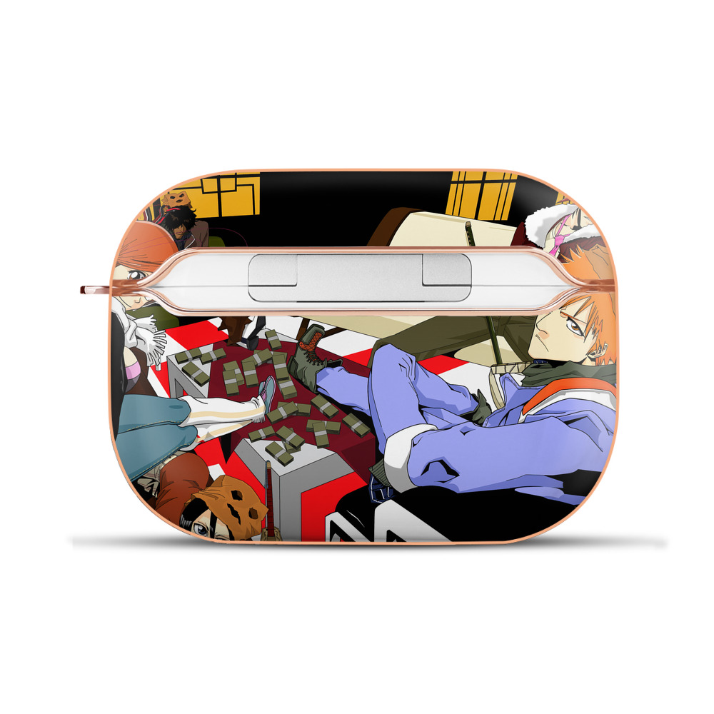 （画像用） ブリーチ BLEACH 【AirPods Pro用】ハードシェル保護ケース｜耐衝撃・防指紋・カラビナ付き商品仕様