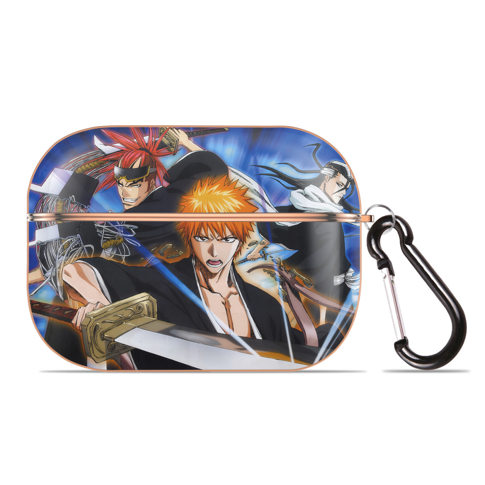 （画像用） ブリーチ BLEACH 【AirPods Pro用】ハードシェル保護ケース｜耐衝撃・防指紋・カラビナ付き商品仕様