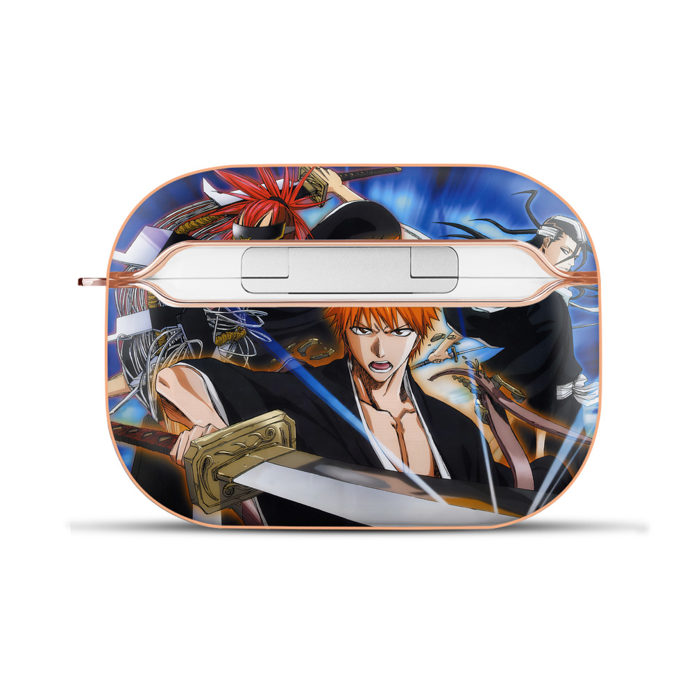 （画像用） ブリーチ BLEACH 【AirPods Pro用】ハードシェル保護ケース｜耐衝撃・防指紋・カラビナ付き商品仕様