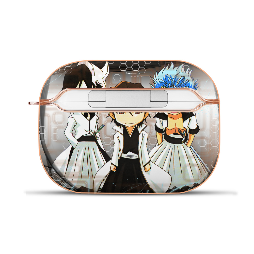 （画像用） ブリーチ BLEACH 【AirPods Pro用】ハードシェル保護ケース｜耐衝撃・防指紋・カラビナ付き商品仕様