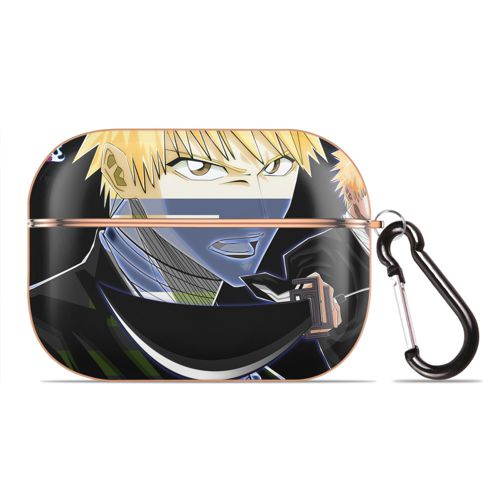 （画像用） ブリーチ BLEACH 【AirPods Pro用】ハードシェル保護ケース｜耐衝撃・防指紋・カラビナ付き商品仕様