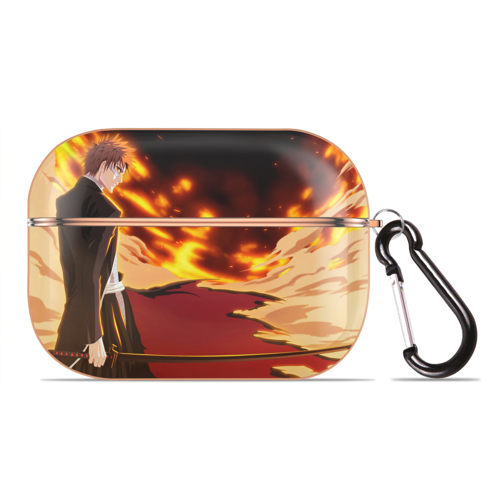 （画像用） ブリーチ BLEACH 【AirPods Pro用】ハードシェル保護ケース｜耐衝撃・防指紋・カラビナ付き商品仕様