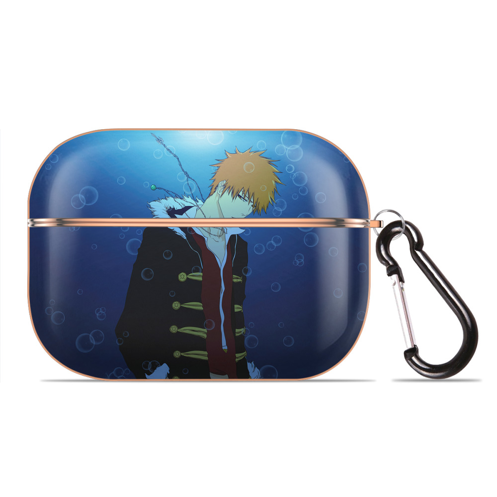（画像用） ブリーチ BLEACH 【AirPods Pro用】ハードシェル保護ケース｜耐衝撃・防指紋・カラビナ付き商品仕様