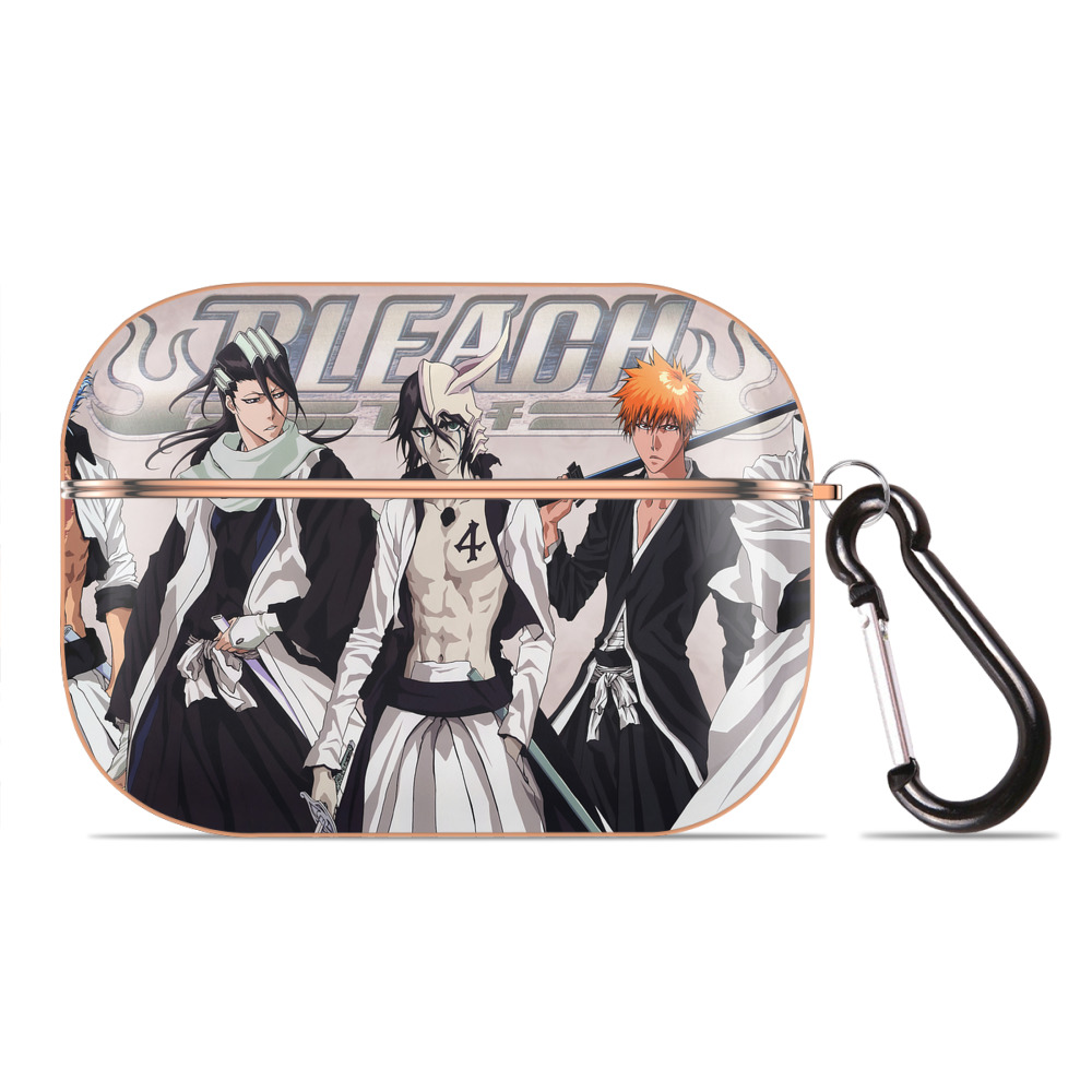 （画像用） ブリーチ BLEACH 【AirPods Pro用】ハードシェル保護ケース｜耐衝撃・防指紋・カラビナ付き商品仕様