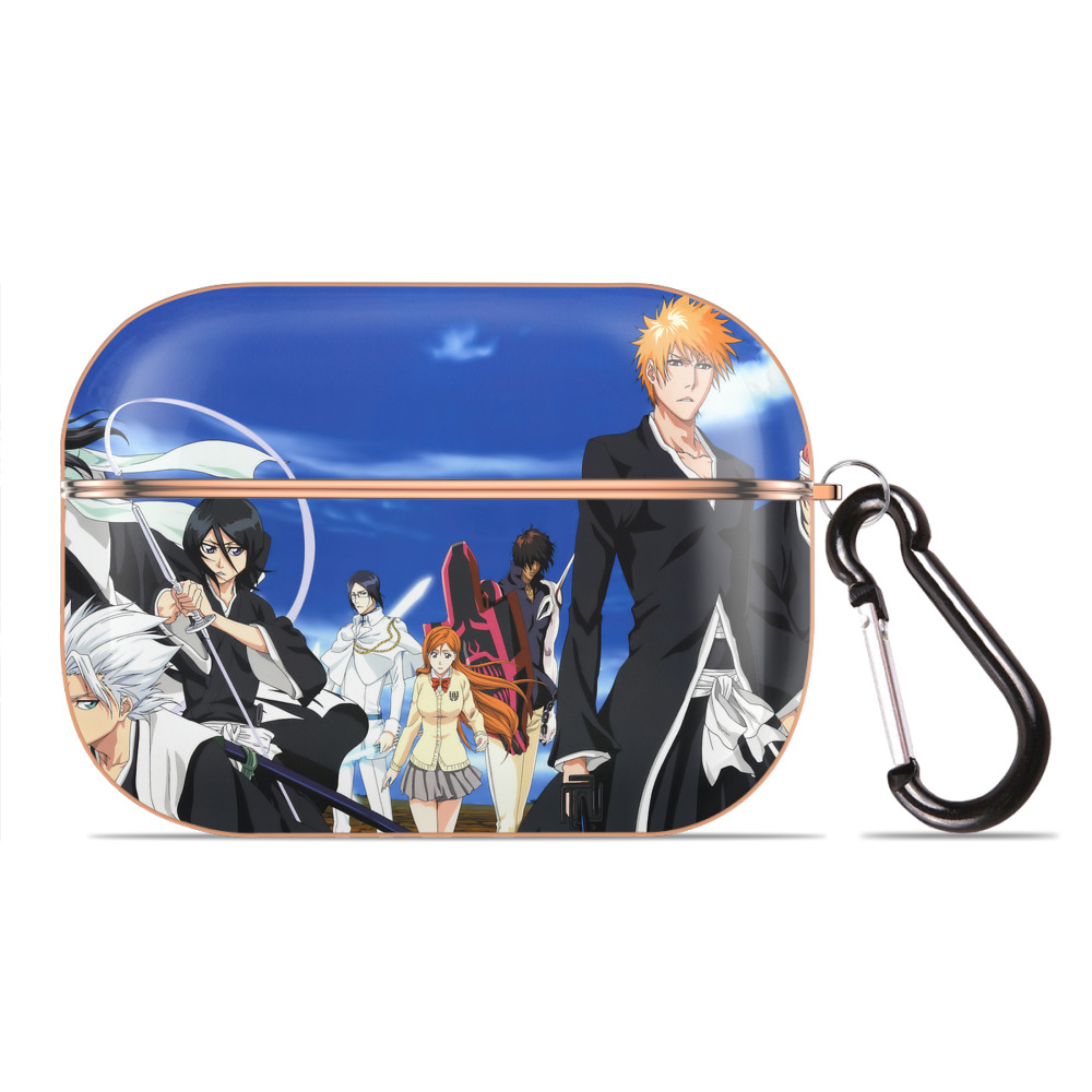 （画像用） ブリーチ BLEACH 【AirPods Pro用】ハードシェル保護ケース｜耐衝撃・防指紋・カラビナ付き商品仕様