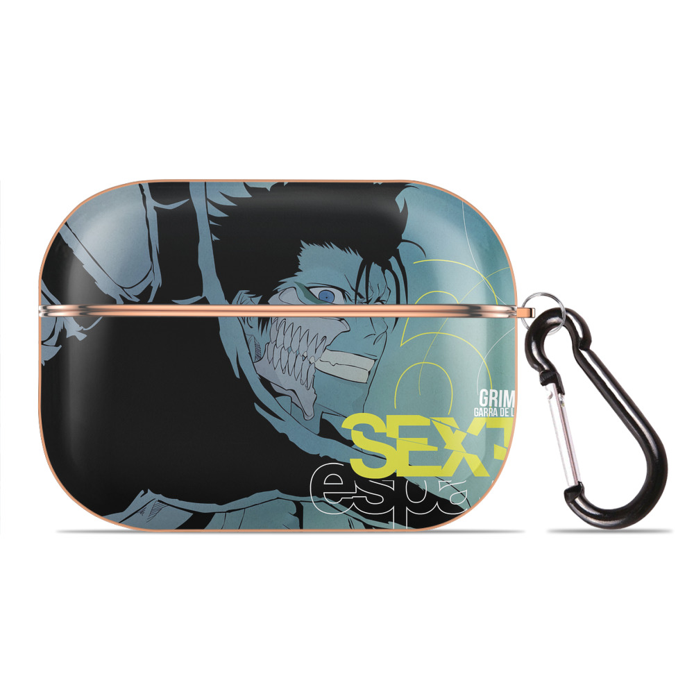 （画像用） ブリーチ BLEACH 【AirPods Pro用】ハードシェル保護ケース｜耐衝撃・防指紋・カラビナ付き商品仕様