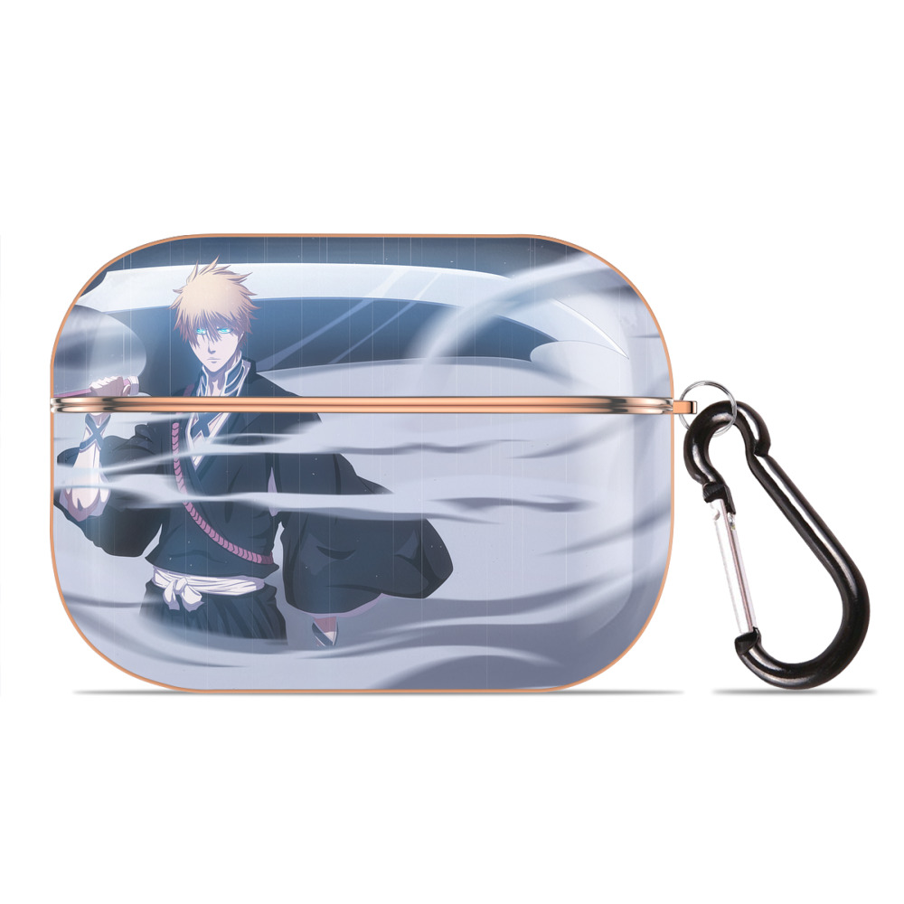 （画像用） ブリーチ BLEACH 【AirPods Pro用】ハードシェル保護ケース｜耐衝撃・防指紋・カラビナ付き商品仕様