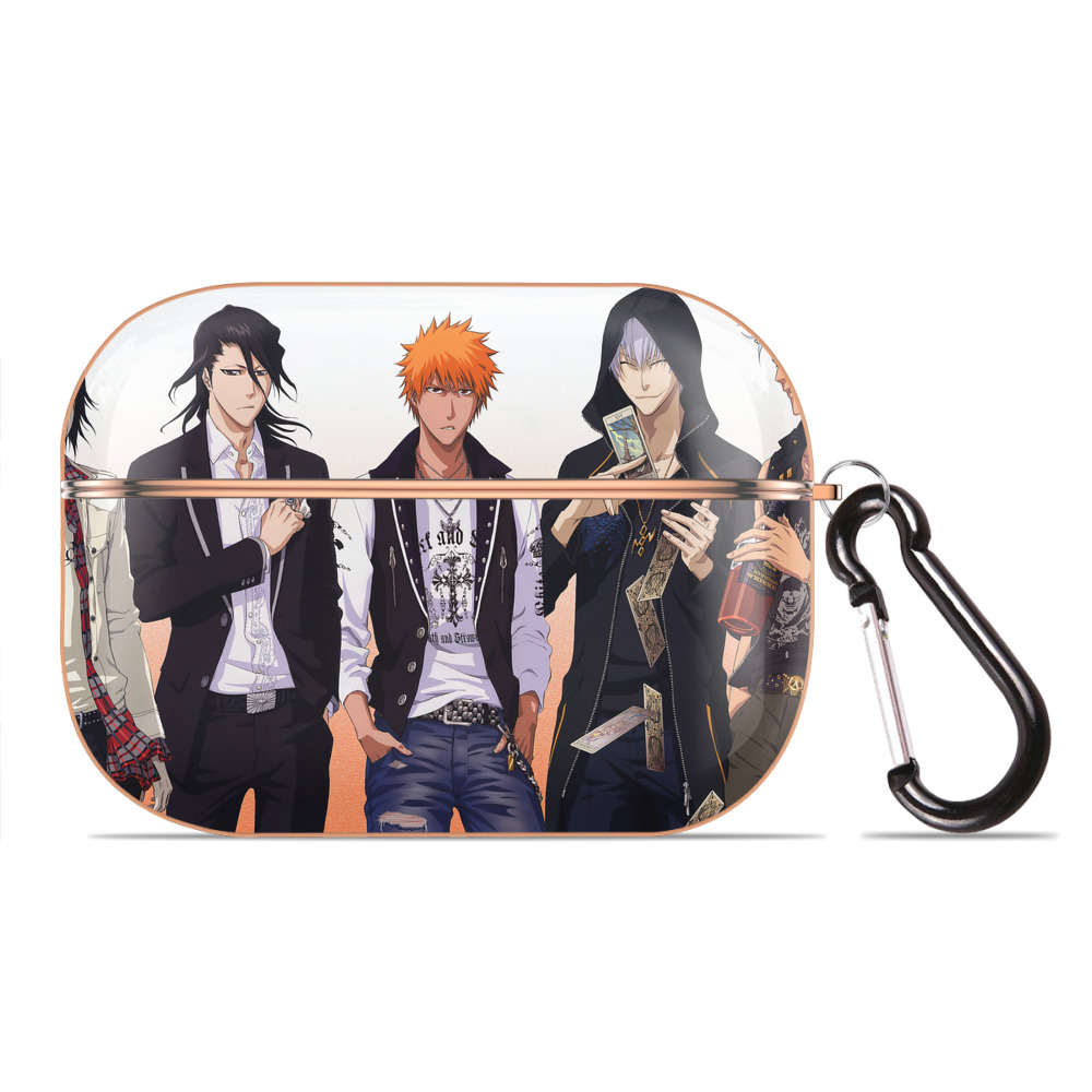（画像用） ブリーチ BLEACH 【AirPods Pro用】ハードシェル保護ケース｜耐衝撃・防指紋・カラビナ付き商品仕様