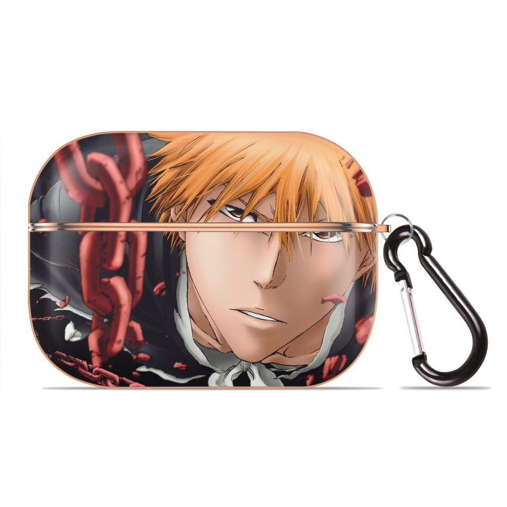 （画像用） ブリーチ BLEACH 【AirPods Pro用】ハードシェル保護ケース｜耐衝撃・防指紋・カラビナ付き商品仕様