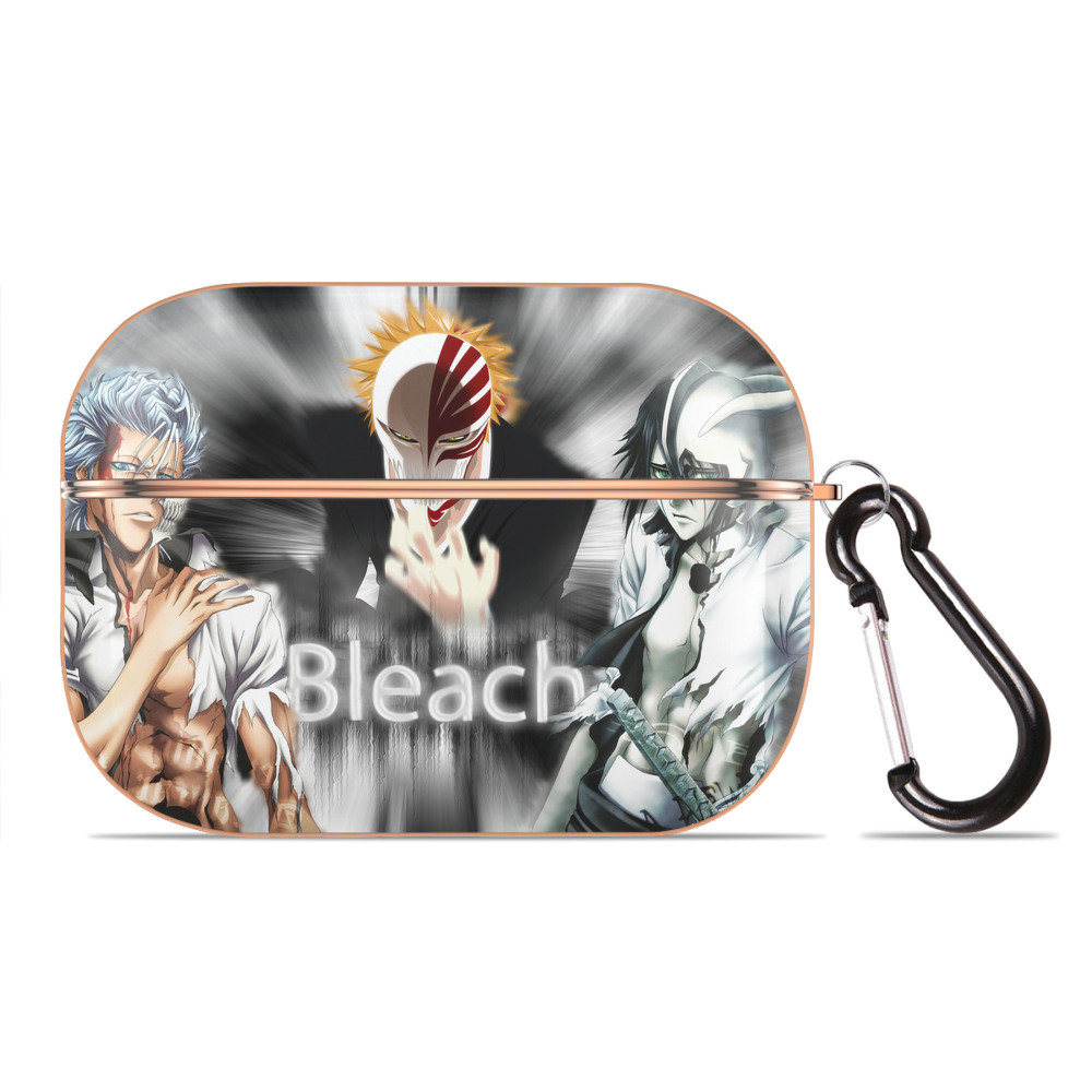 （画像用） ブリーチ BLEACH 【AirPods Pro用】ハードシェル保護ケース｜耐衝撃・防指紋・カラビナ付き商品仕様