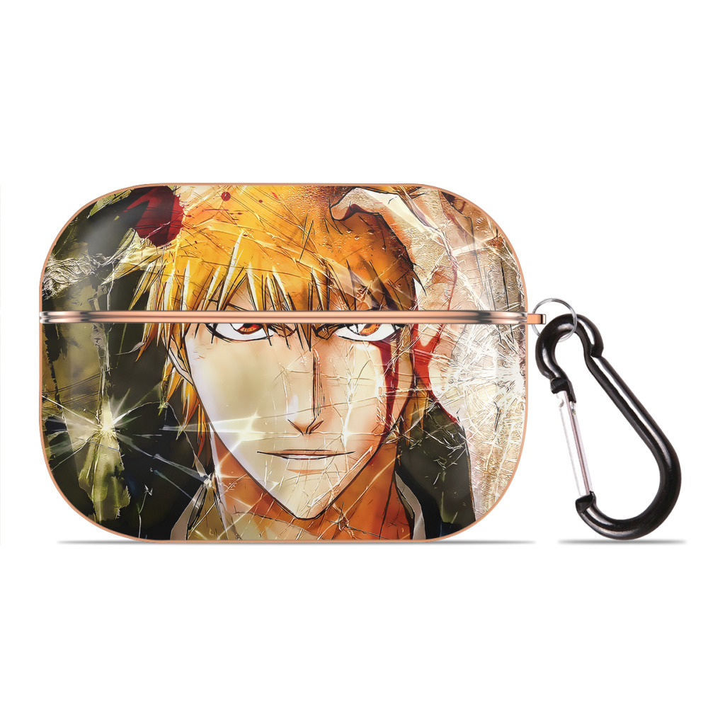 （画像用） ブリーチ BLEACH 【AirPods Pro用】ハードシェル保護ケース｜耐衝撃・防指紋・カラビナ付き商品仕様