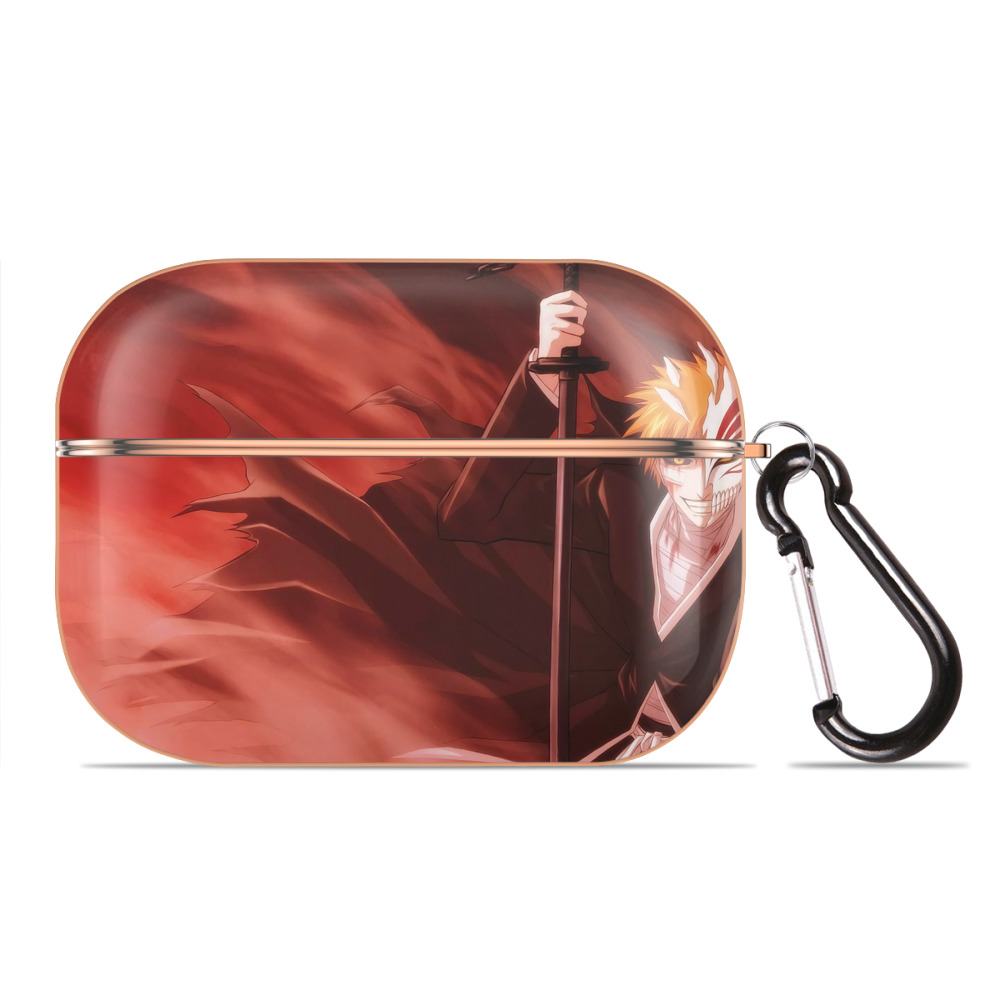 （画像用） ブリーチ BLEACH 【AirPods Pro用】ハードシェル保護ケース｜耐衝撃・防指紋・カラビナ付き商品仕様