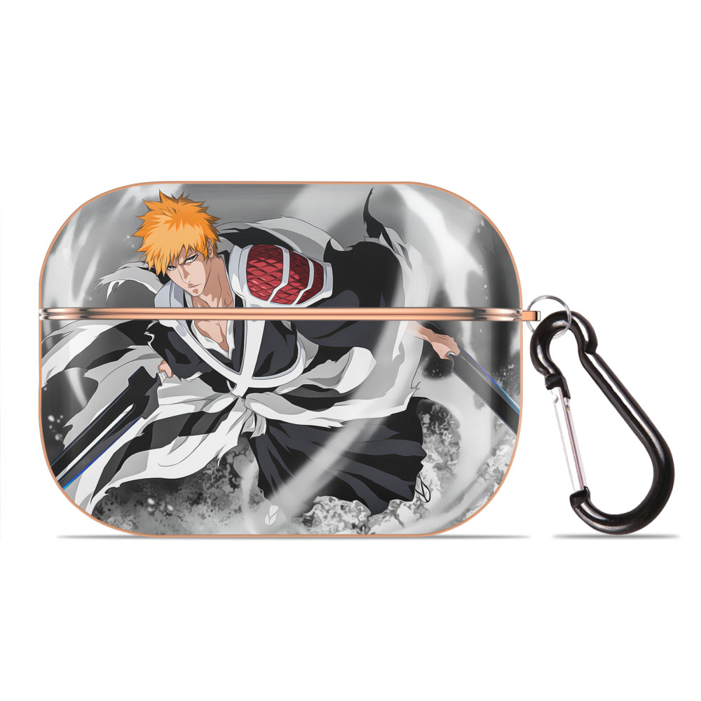 （画像用） ブリーチ BLEACH 【AirPods Pro用】ハードシェル保護ケース｜耐衝撃・防指紋・カラビナ付き商品仕様