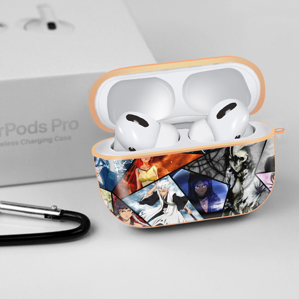 ブリーチ BLEACH 【AirPods Pro用】ハードシェル保護ケース｜耐衝撃・防指紋・カラビナ付き商品仕様