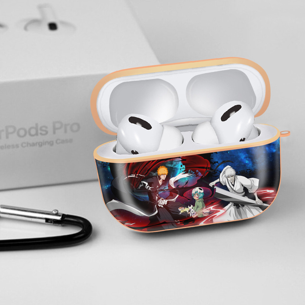 ブリーチ BLEACH 【AirPods Pro用】ハードシェル保護ケース｜耐衝撃・防指紋・カラビナ付き商品仕様