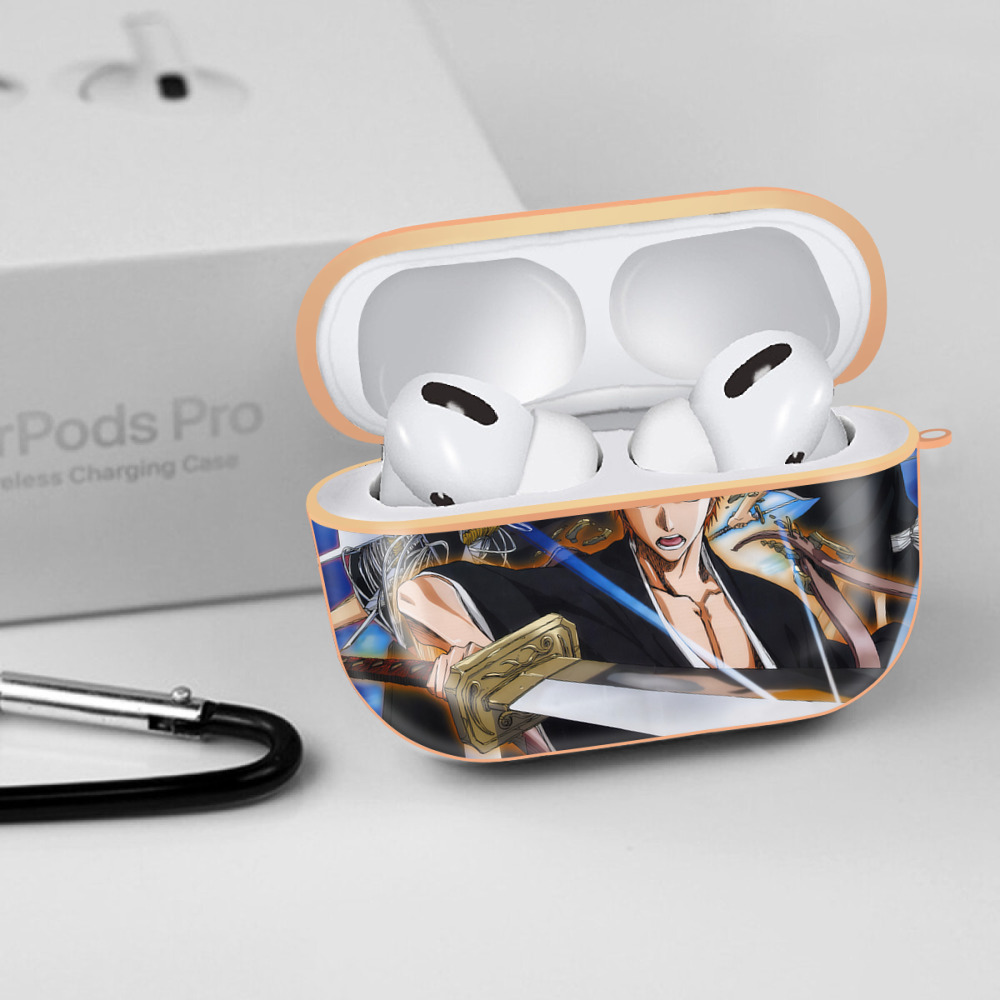 ブリーチ BLEACH 【AirPods Pro用】ハードシェル保護ケース｜耐衝撃・防指紋・カラビナ付き商品仕様