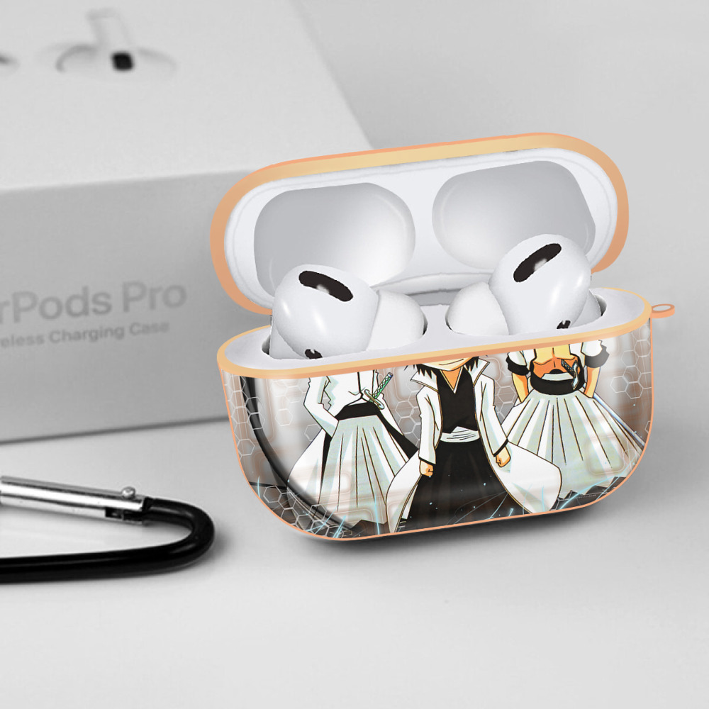 ブリーチ BLEACH 【AirPods Pro用】ハードシェル保護ケース｜耐衝撃・防指紋・カラビナ付き商品仕様