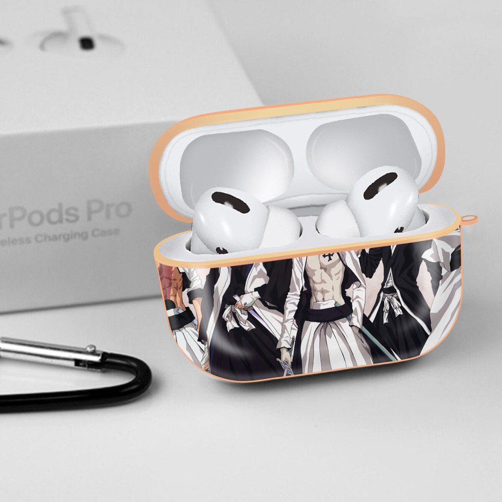 ブリーチ BLEACH 【AirPods Pro用】ハードシェル保護ケース｜耐衝撃・防指紋・カラビナ付き商品仕様