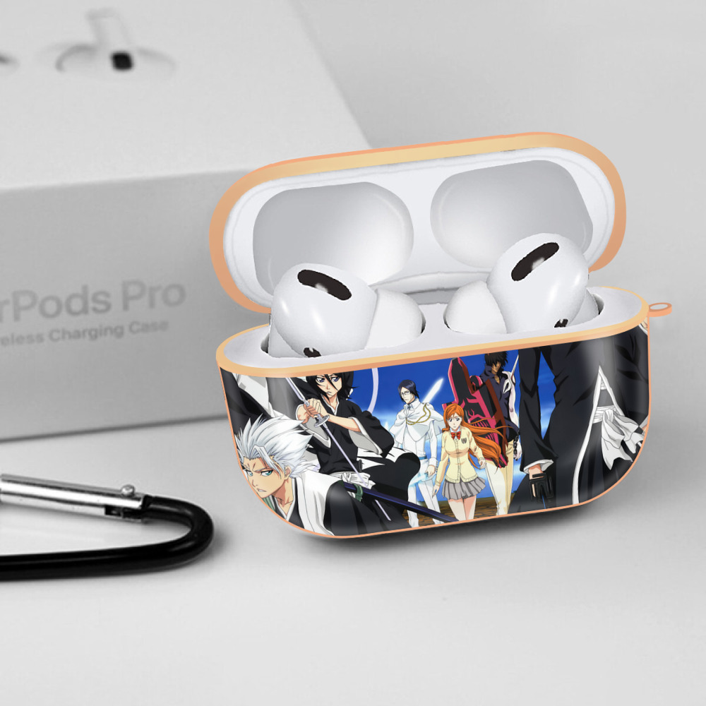 ブリーチ BLEACH 【AirPods Pro用】ハードシェル保護ケース｜耐衝撃・防指紋・カラビナ付き商品仕様