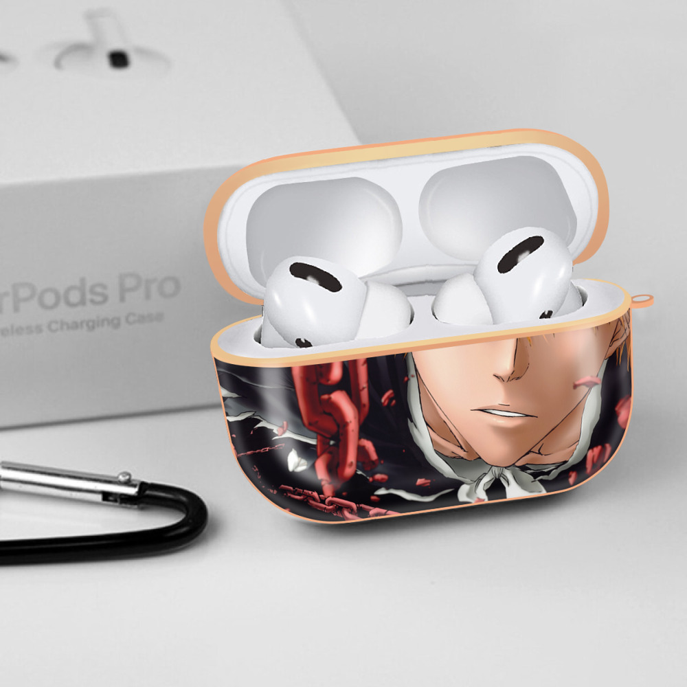 ブリーチ BLEACH 【AirPods Pro用】ハードシェル保護ケース｜耐衝撃・防指紋・カラビナ付き商品仕様