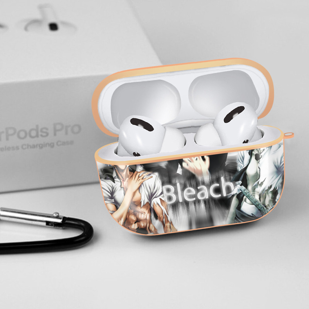 ブリーチ BLEACH 【AirPods Pro用】ハードシェル保護ケース｜耐衝撃・防指紋・カラビナ付き商品仕様