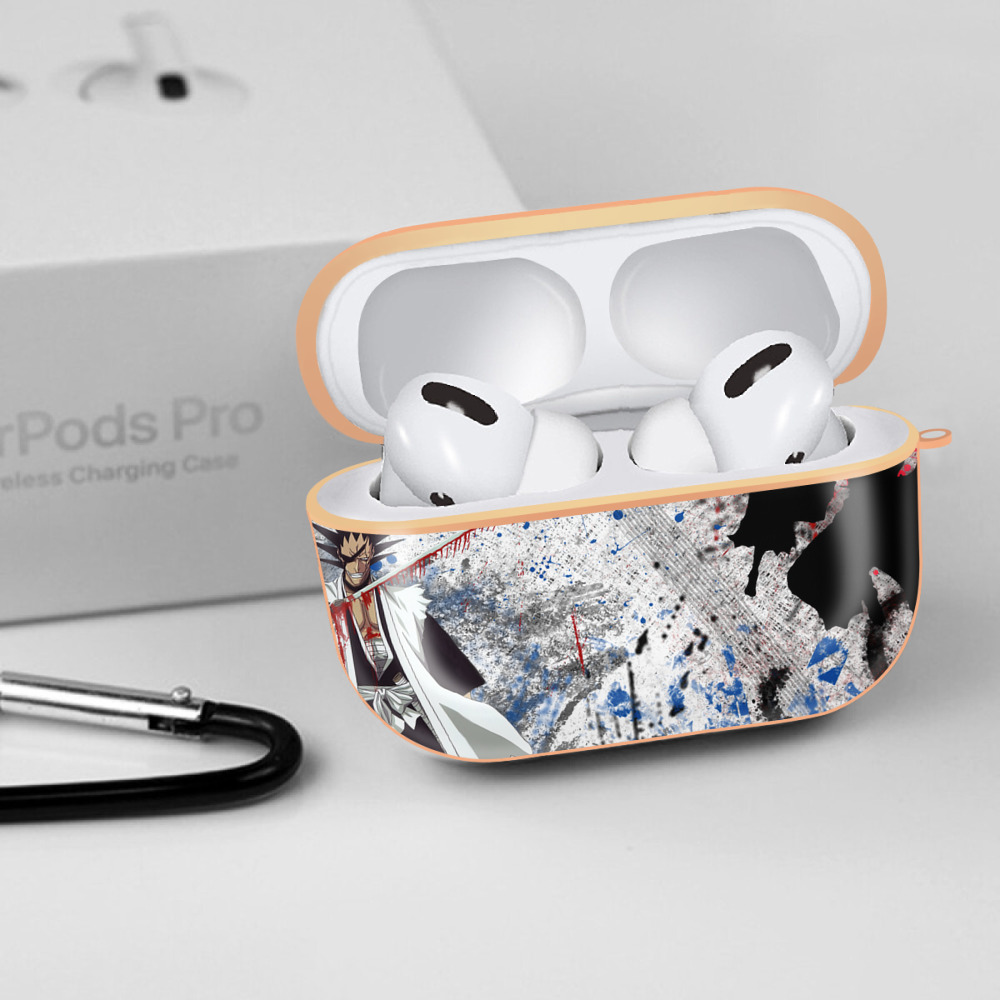 ブリーチ BLEACH 【AirPods Pro用】ハードシェル保護ケース｜耐衝撃・防指紋・カラビナ付き商品仕様