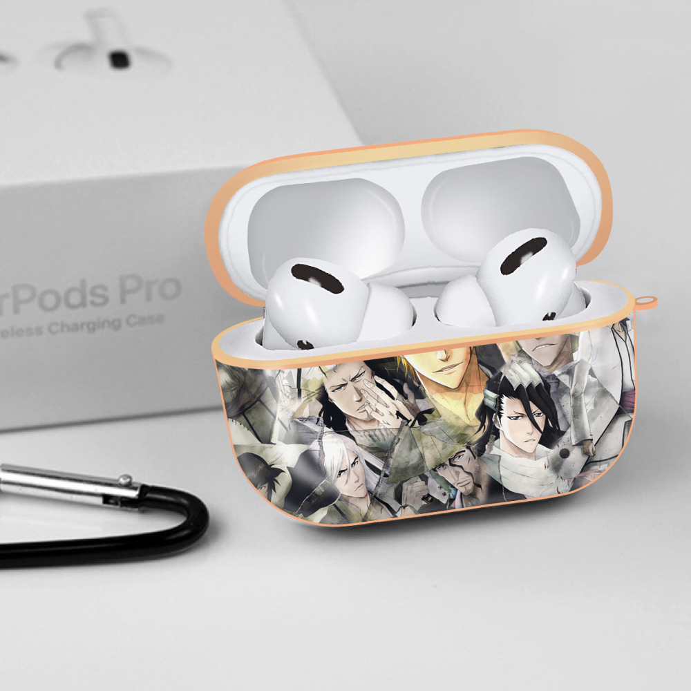 ブリーチ BLEACH 【AirPods Pro用】ハードシェル保護ケース｜耐衝撃・防指紋・カラビナ付き商品仕様