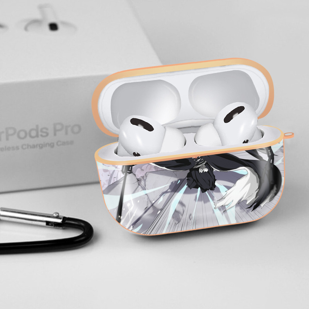 ブリーチ BLEACH 【AirPods Pro用】ハードシェル保護ケース｜耐衝撃・防指紋・カラビナ付き商品仕様