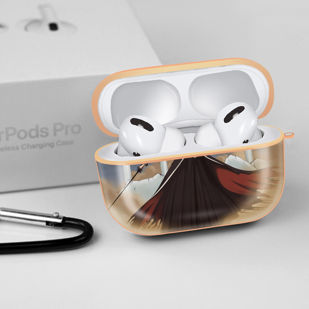 ブリーチ BLEACH 【AirPods Pro用】ハードシェル保護ケース｜耐衝撃・防指紋・カラビナ付き商品仕様