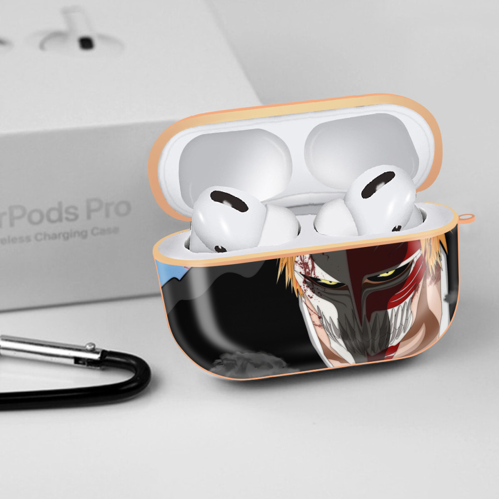 ブリーチ BLEACH 【AirPods Pro用】ハードシェル保護ケース｜耐衝撃・防指紋・カラビナ付き商品仕様