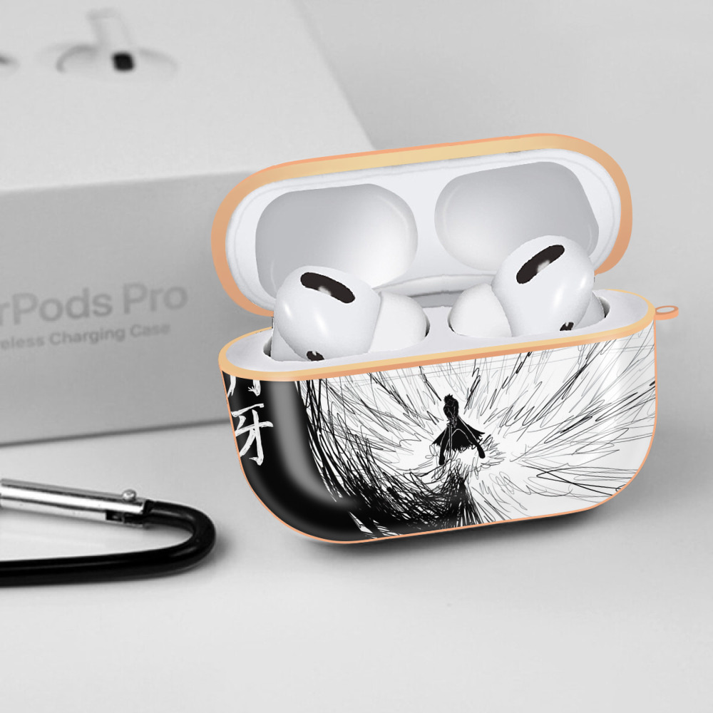 ブリーチ BLEACH 【AirPods Pro用】ハードシェル保護ケース｜耐衝撃・防指紋・カラビナ付き商品仕様