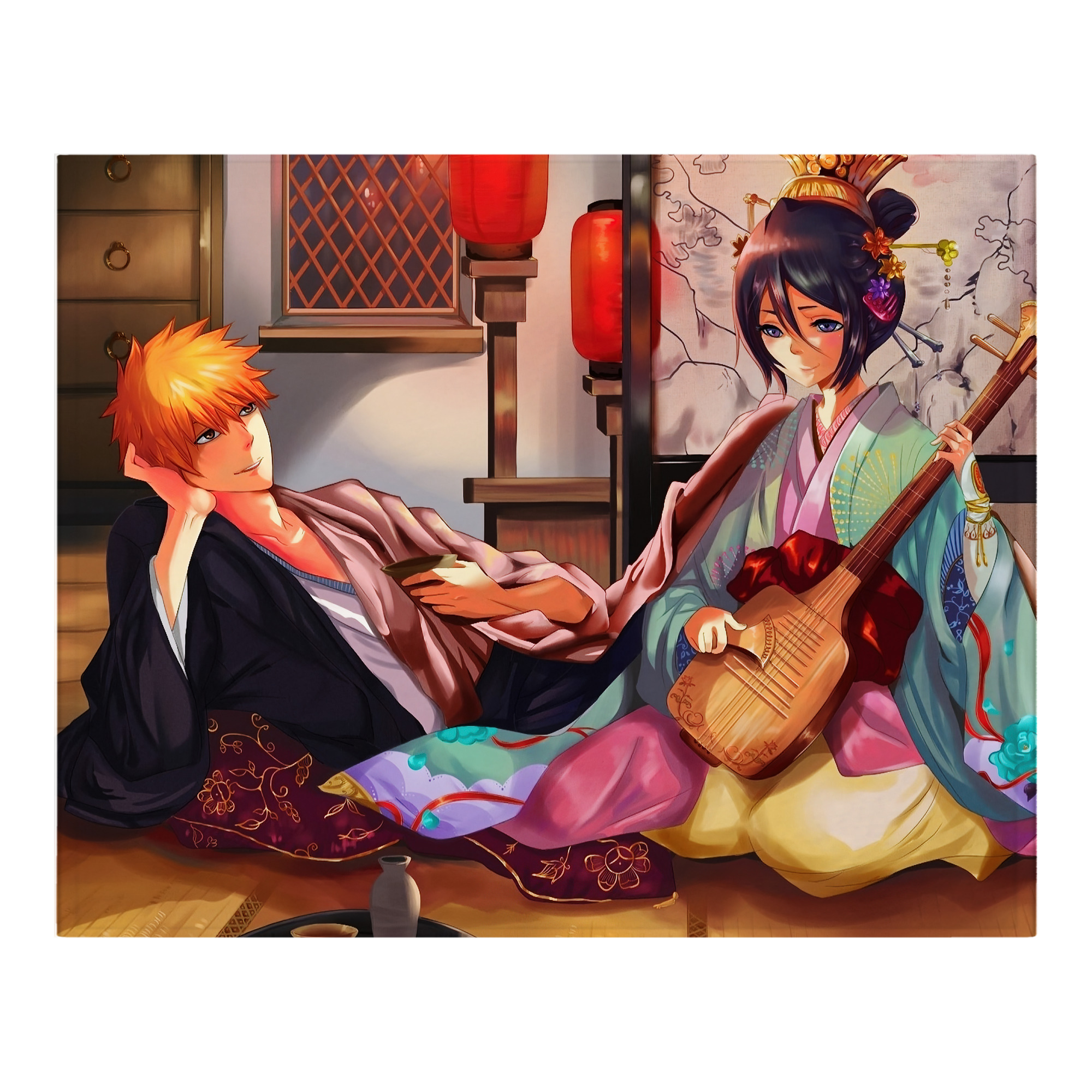 （画像用） ブリーチ BLEACH フランネルブランケット・多サイズ対応（横型）