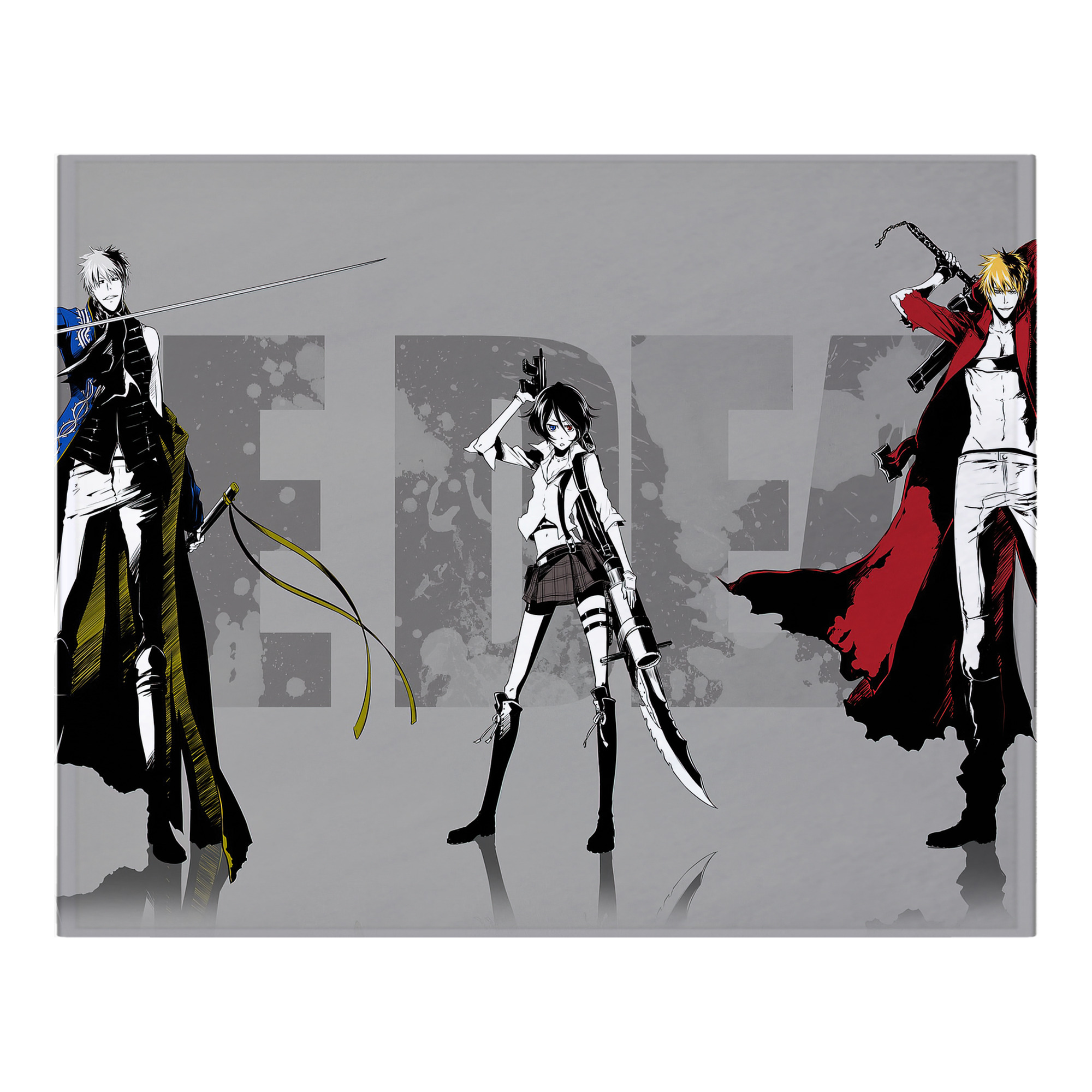 （画像用） ブリーチ BLEACH フランネルブランケット・多サイズ対応（横型）