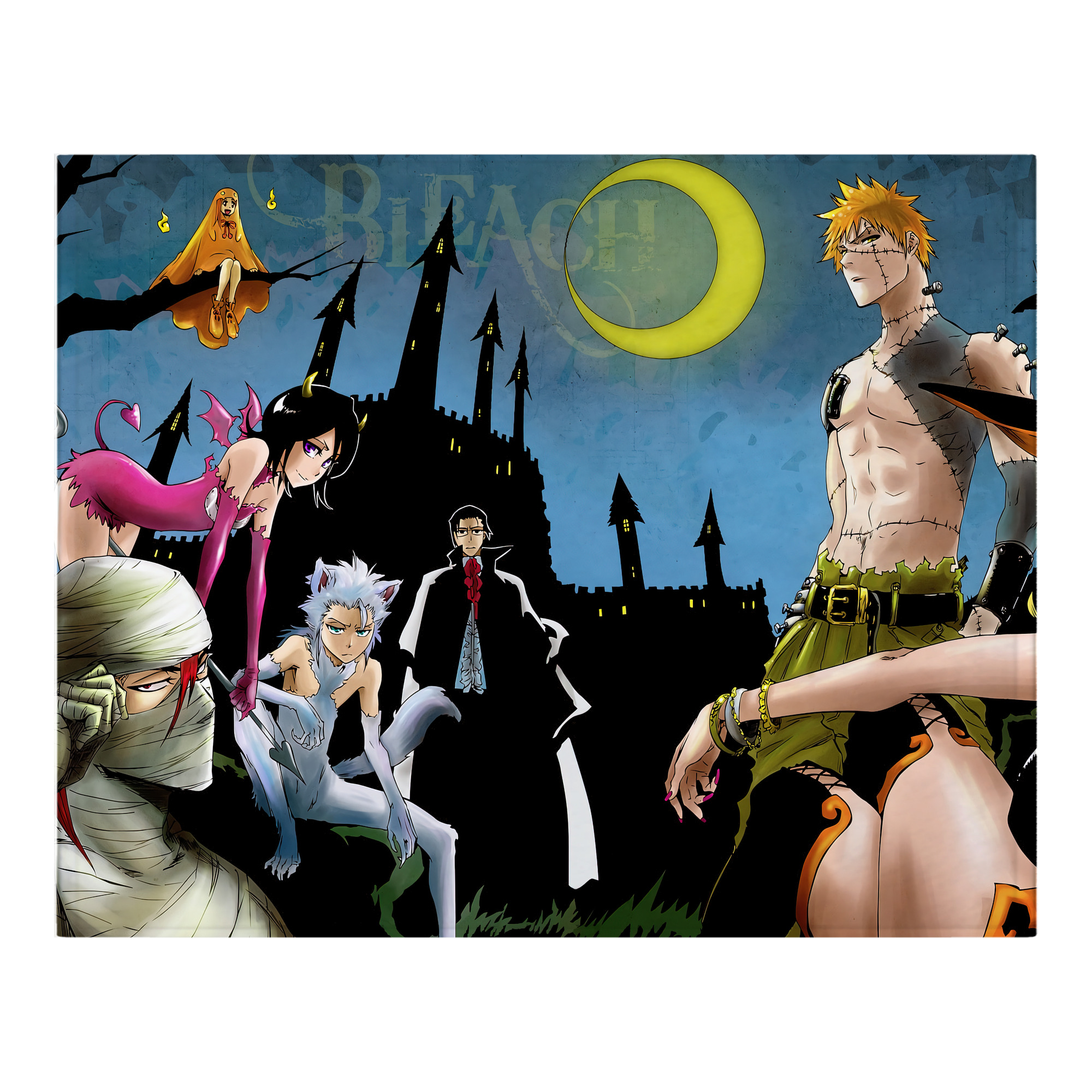 （画像用） ブリーチ BLEACH フランネルブランケット・多サイズ対応（横型）